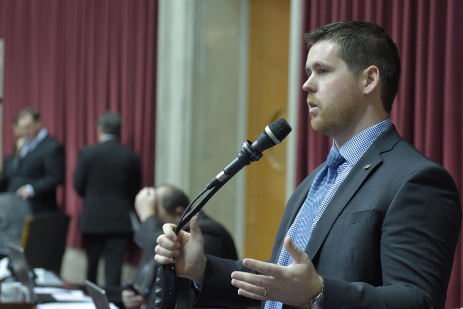 House Budget Committee Chairman Scott Fitzpatrick (photo; Tim Bommel, Missouri House Communications)